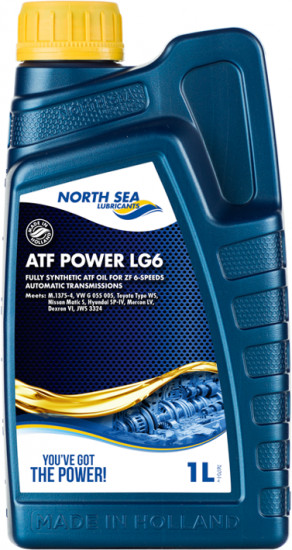 Трансмиссионное масло North Sea ATF Power LG6