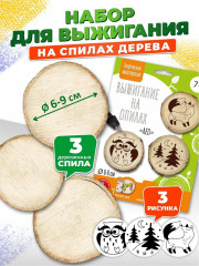 Набор для выжигания по дереву «Лес»