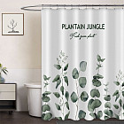 Штора для ванной «Джунгли»