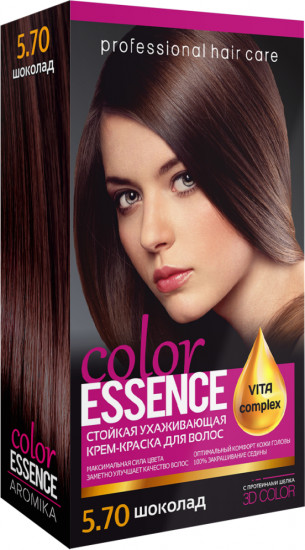 Крем-краска для волос «Color Essence», оттенок 5.70 Шоколад