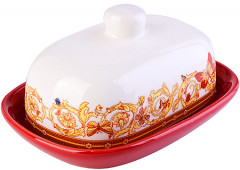 Масленка с крышкой «Романтика»
