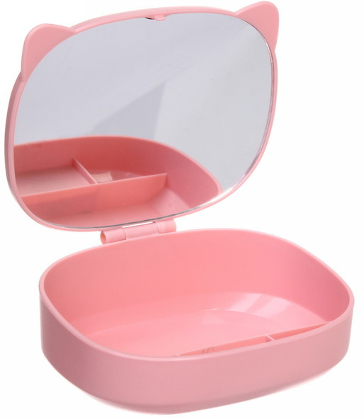 Зеркало настольное с органайзером «Kaktus» | Beauty | Cosmetic mirror