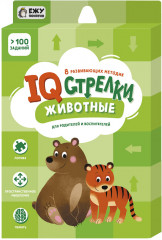 Игра настольная «IQ-стрелки. Животные» 