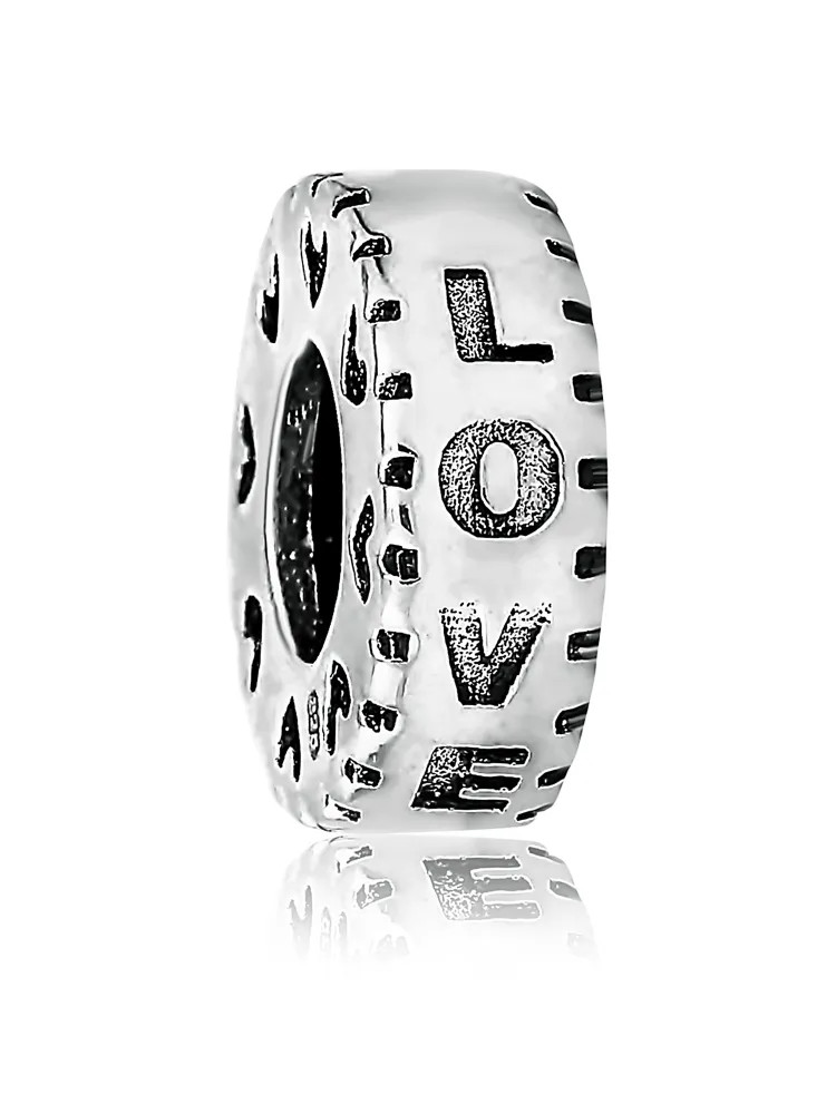 Шарм из серебра «Love» | Lucente Silver