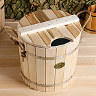 Запарник с крышкой и вставкой оцинкованной