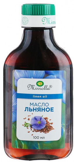 Масло льняное пищевое