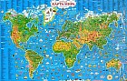Карта мира детская