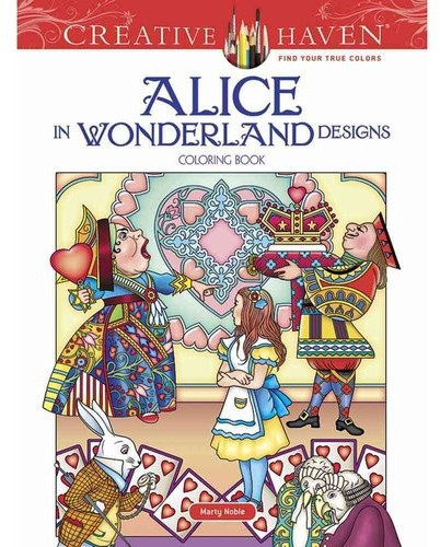 Creative Haven Alice in Wonderland Designs