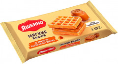 Вафли мягкие с варёной сгущенкой