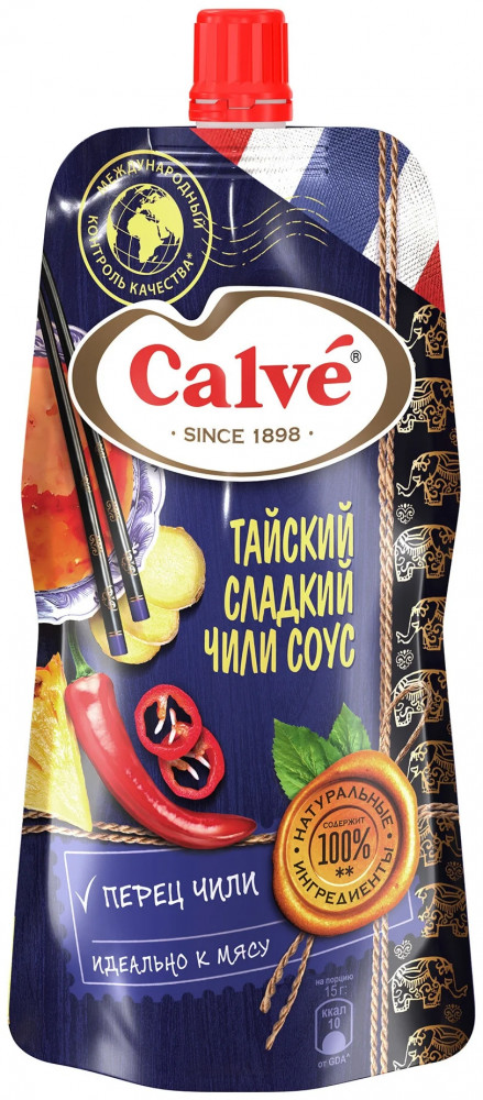 Соус с перцем чили сладкий «Тайский» | KDV group