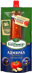 Кетчуп с кусочками чеснока «Адмирал»