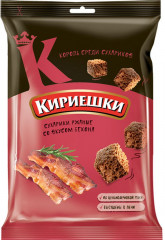 Сухарики ржаные со вкусом бекона