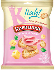 Сухарики со вкусом ветчины с сыром