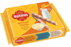 Трубочки вафельные со вкусом сгущённого молока