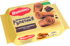 Рулетики вафельные с шоколадным вкусом