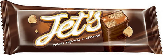 Батончик в шоколадной глазури «Jet's»