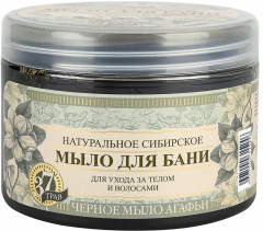 Мыло для бани «Черное Мыло Агафьи»