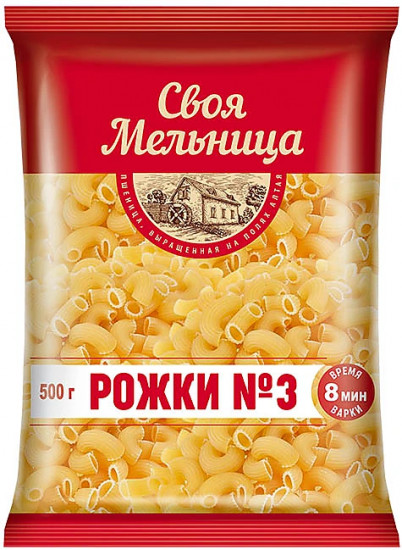 Макароны «Рожки №3»