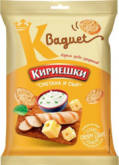 Сухарики со вкусом сметаны и сыра