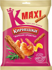 Сухарики со вкусом жареных креветок