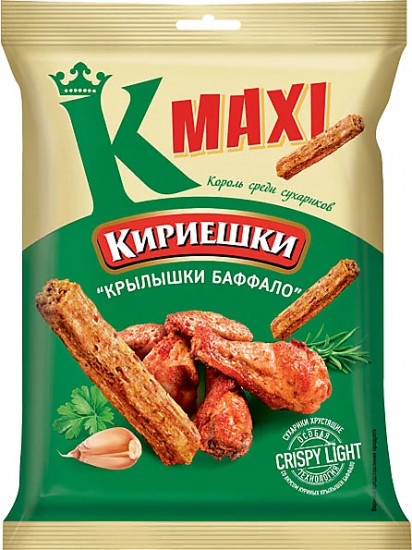 Сухарики со вкусом крылышек Баффало