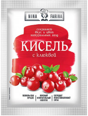 Кисель с клюквой
