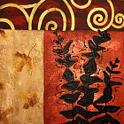 Картина-репродукция «Листья»