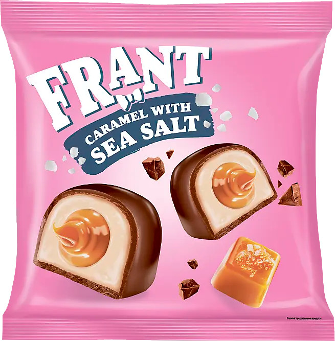 Конфеты с солёной карамелью «Frant» | KDV group