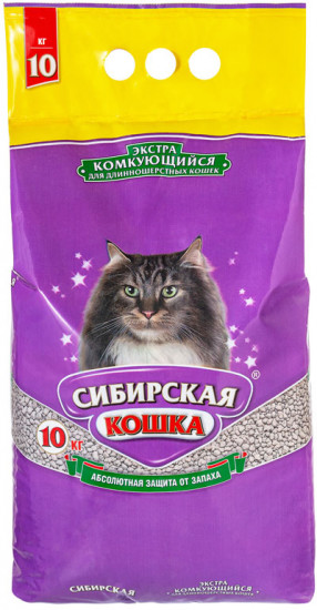 Наполнитель для кошачьего туалета комкующийся «Экстра»