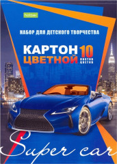 Набор картона цветного