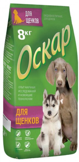 Корм для щенков