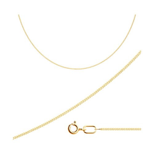 Цепь из золочёного серебра