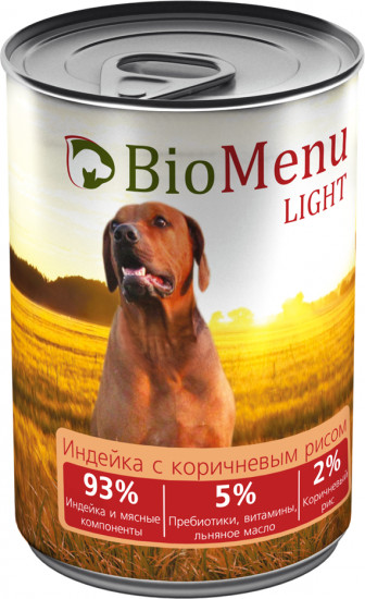 Корм для собак «Индейка с коричневым рисом»