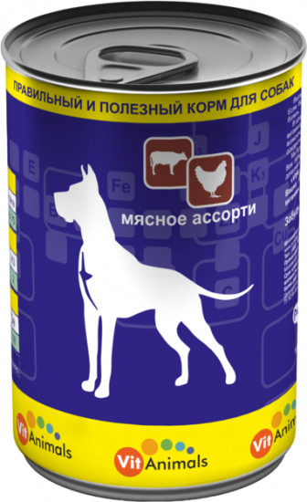 Корм для собак «Мясное ассорти»