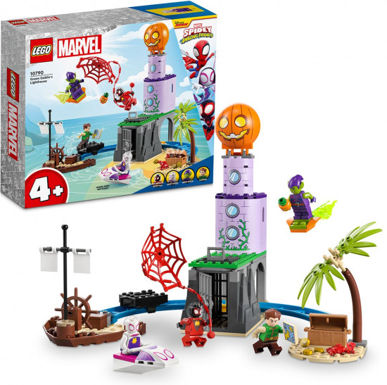 Конструктор LEGO® 10790 Команда паучка на маяке Зеленого Гоблина