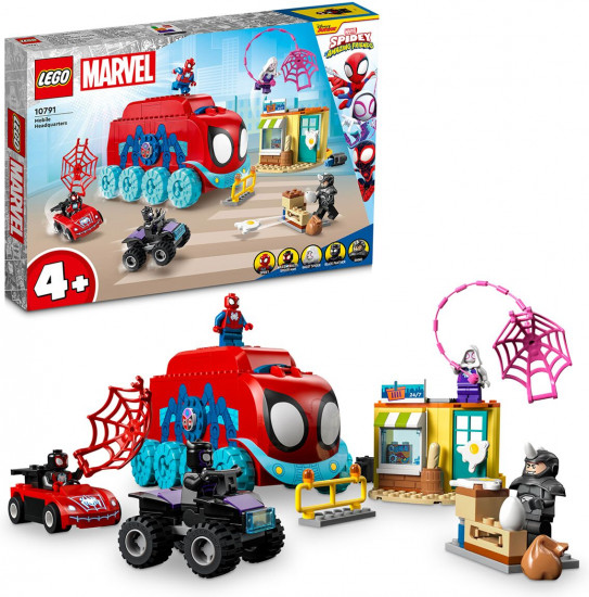 Конструктор 10791 LEGO® Marvel Мобильный штаб Команды Паука. Team Spidey's Mobile Headquarters