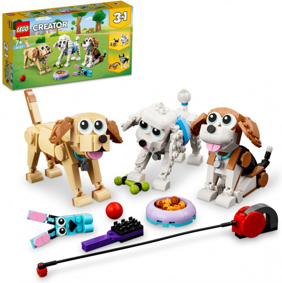 Конструктор LEGO® Creator 31137 Очаровательные собаки. Adorable dogs