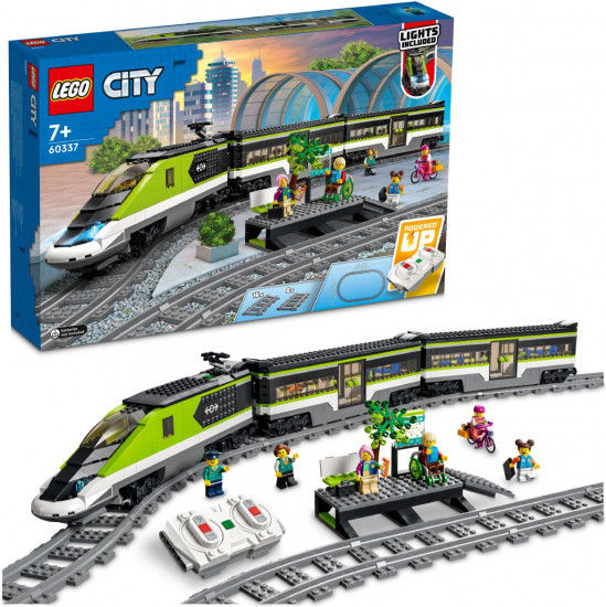 Конструктор LEGO® City 60337 Пассажирский поезд-экспресс. Express Passenger Train