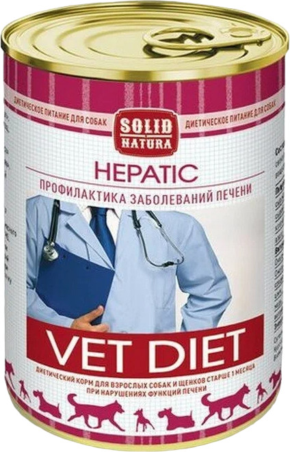Консервы для собак диетический | Vet | Solid Natura