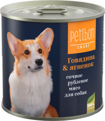 Консервы для собак «С говядиной и ягненком»