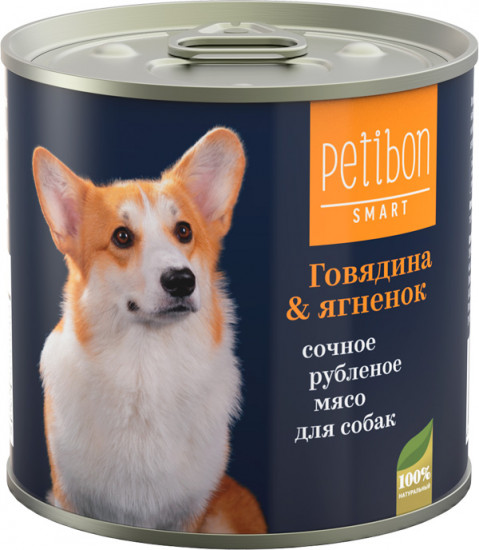 Консервы для собак «С говядиной и ягненком»