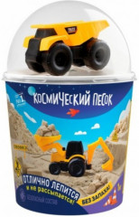 Песок кинетический с трактором