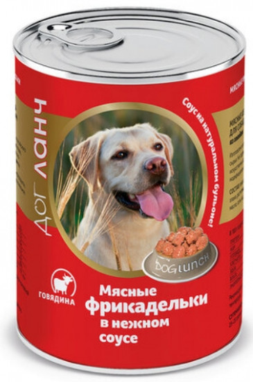 Консервы для взрослых собак