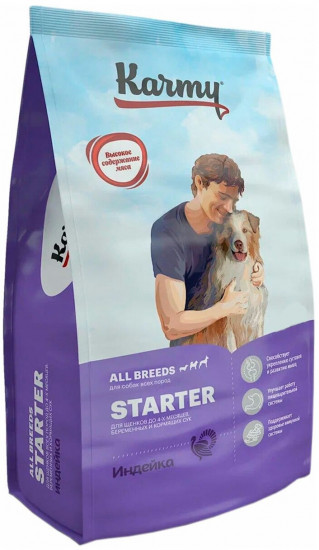 Корм для собак с индейкой «Starter»