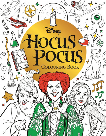 Disney hocus pocus colouring book