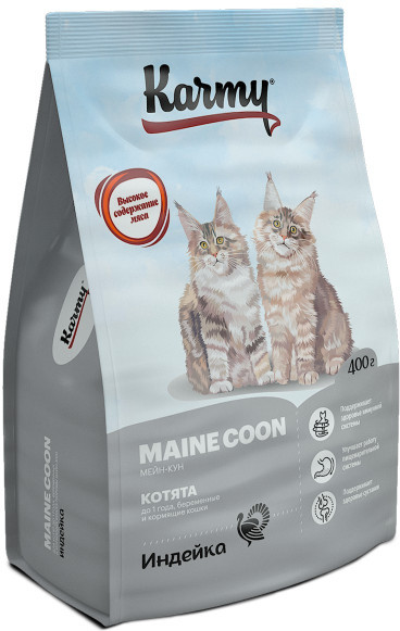 Корм для котят породы Мейн Кун «Maine Coon Kitten» | Karmy