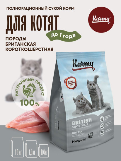 Корм для котят «British Shorthair Kitten»
