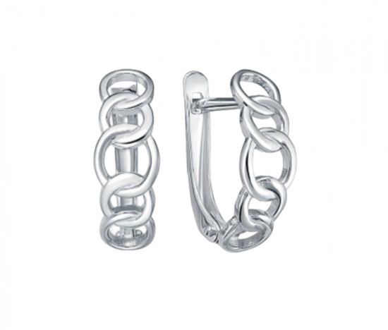 Серьги из серебра