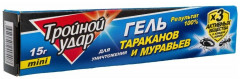 Гель от тараканов «Тройной удар»