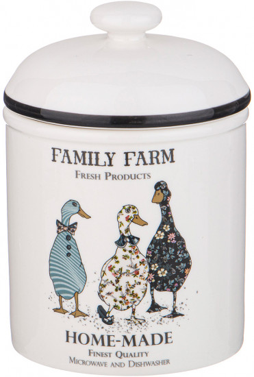 Банка с крышкой «Family farm»